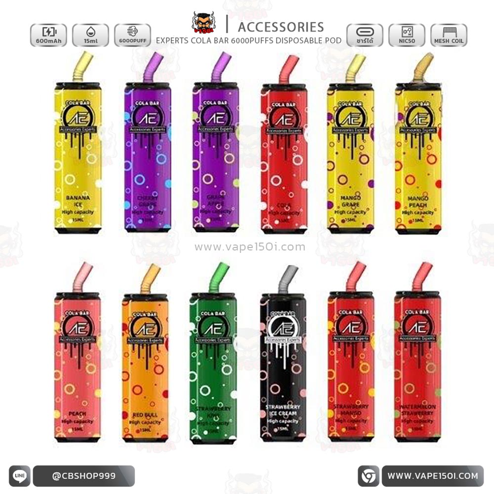 COLA BAR 6000Puff COLA BAR 6000Puff