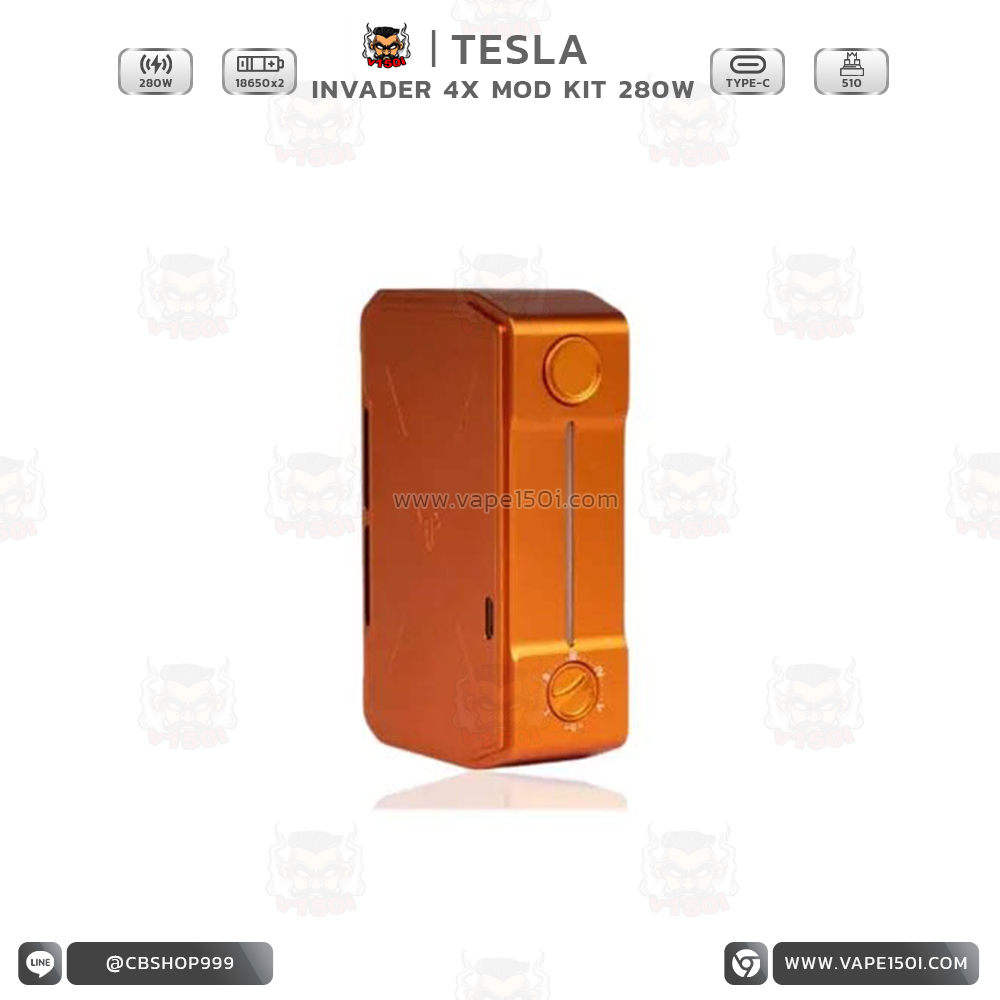 Tesla Invader 4 Box Mod1
