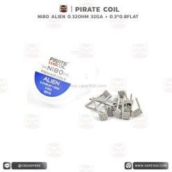 ลวดสำเร็จ PIRATE COIL Ni80 ALIEN 0.32ohm (1 คู่) [แท้]