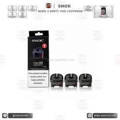 แท้งค์เปล่า Tank SMOK Nord 4 Empty RPM Pod Cartridge [แท้]