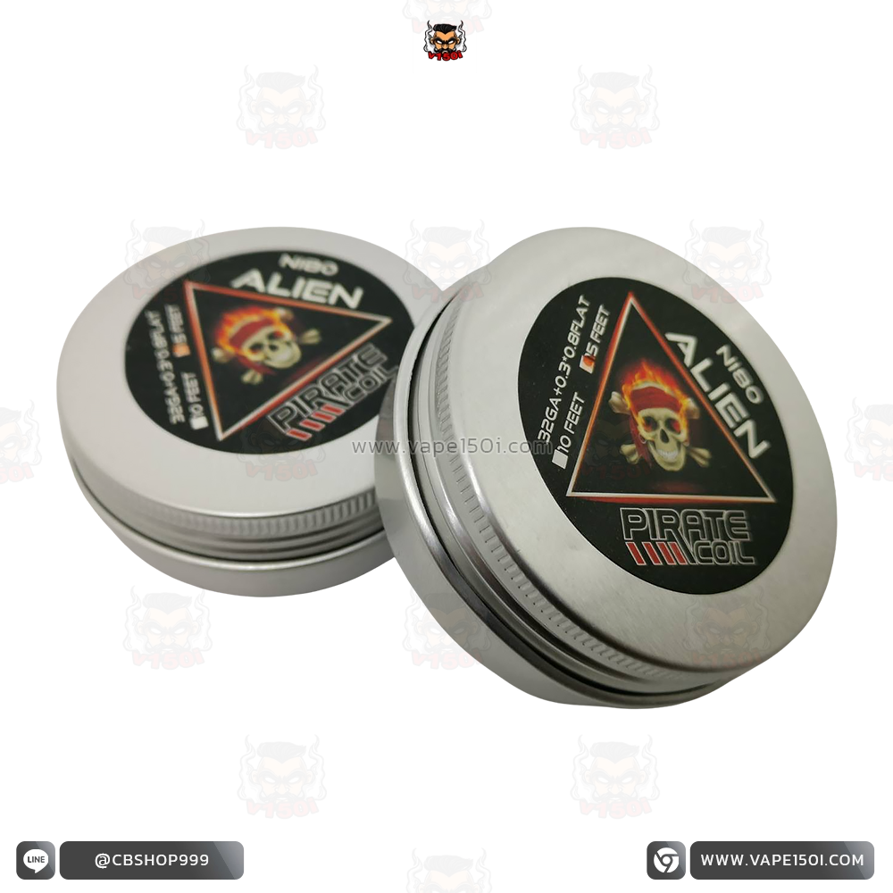 ลวดม้วน PIRATE COIL Ni80 ALIEN-1