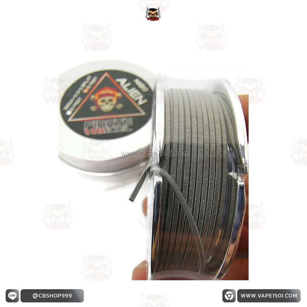 ลวดม้วน PIRATE COIL Ni80 ALIEN-2