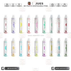พอตใช้แล้วทิ้ง JUES Disposable Pod 5000 puffs