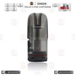คอยล์ SMOK Solus 2 Mesh 0.9ohm Pod Cartridge 2.5ml [แท้]