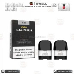 แท้งค์เปล่า Uwell Caliburn X Empty Pod Cartridge 3ml [แท้]
