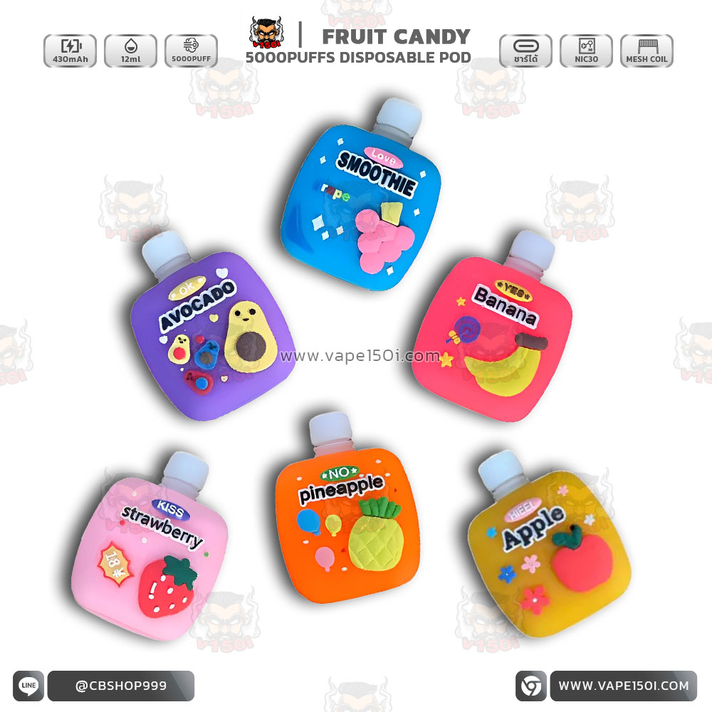 FRUIT CANDY 5000 Puffs-1