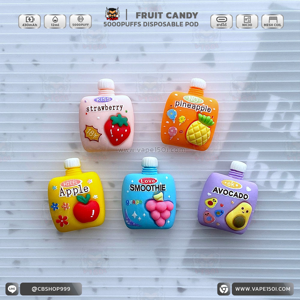 FRUIT CANDY 5000 Puffs-4