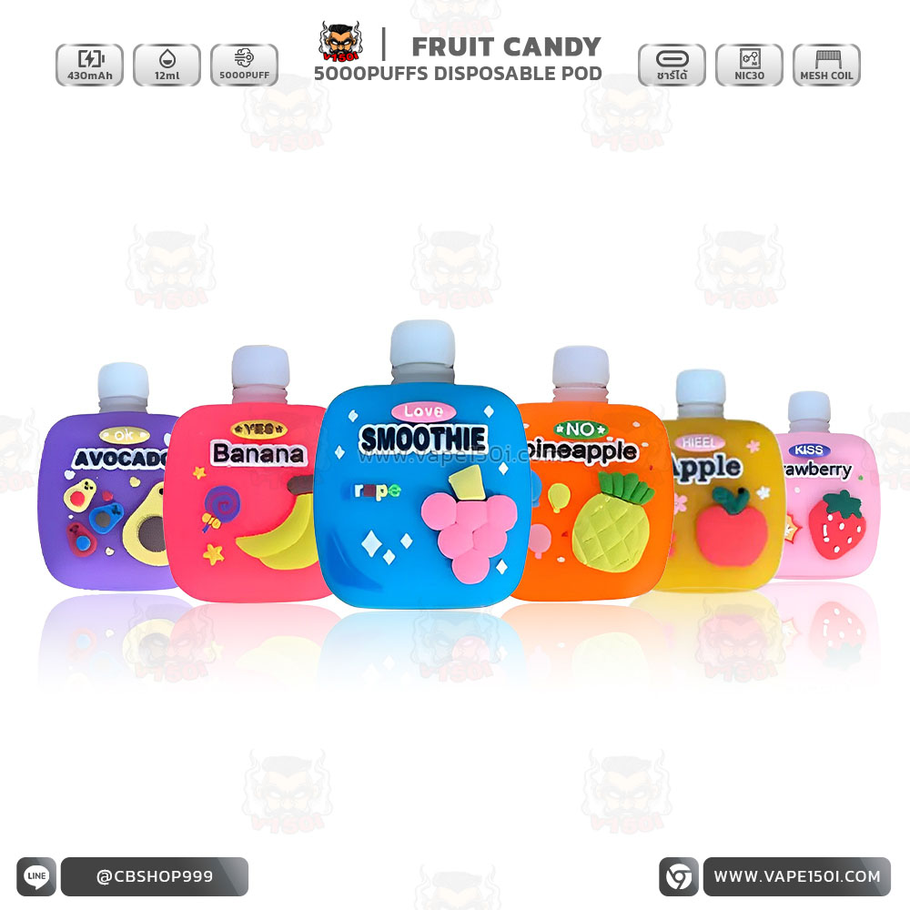 FRUIT CANDY 5000 Puffs-8