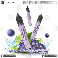 Mild-Blue Grape IQOS (มายบลูองุ่น) 30ml. Nic3 [แท้]