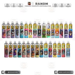 พอตใช้แล้วทิ้ง Randm Tornado Disposable Pod 7000 Puffs [แท้]