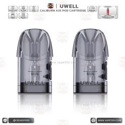 คอยล์ Uwell Caliburn A3S Pod Cartridge 2ml [แท้] (1ชิ้น)