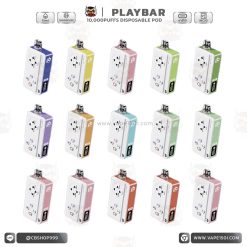 พอตใช้แล้วทิ้ง PLAYBAR 10000 Puffs Disposable Pod [แท้]