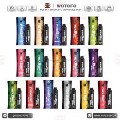 พอตใช้แล้วทิ้ง Wotofo Nexbar 5000 Puffs Disposable Pod [แท้]