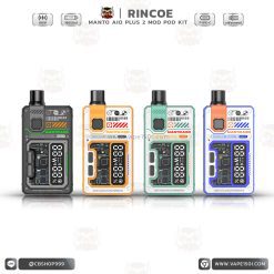 Rincoe Manto Aio Plus II 2 Pod Kit 80W (ใช้ถ่าน 18650) [แท้]
