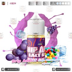 Drip Addict Grape Bubblegum (องุ่นดริป) 30ml. Nic30 [แท้]