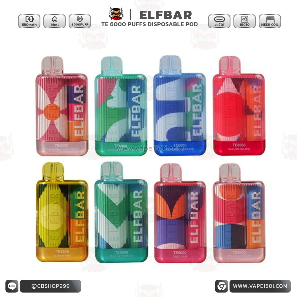 ELFBAR TE 6000 Puffs_3