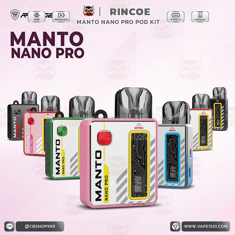 Rincoe Manto Nano Pro Pod Kit-5