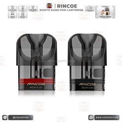 หัวพอตคอยล์ Rincoe Manto Nano Pod Cartridge 2ml [แท้] (1ชิ้น)