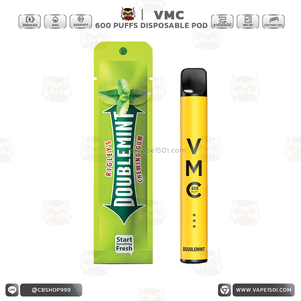 vmc 600 puff-Doublemint