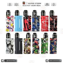 Vapor Storm Eco Kit 90w RDA [ แท้ ] (อะตอมหยดสูบ)