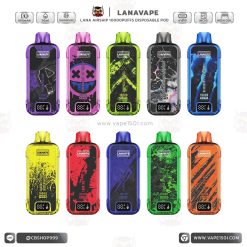 พอตใช้แล้วทิ้ง LANA Airship Disposable Pod 10000 Puffs [แท้]