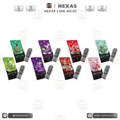 หัวน้ำยา – Nexas Cartridge 2.5ml Nic50 [แท้]