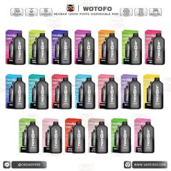 พอตใช้แล้วทิ้ง Wotofo nexBar Disposable Pod 12000 Puffs [แท้]