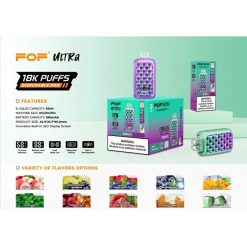 พอตใช้แล้วทิ้ง FOF Ultra Disposable Pod 18000 Puffs [แท้]