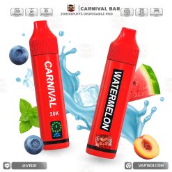 พอตใช้แล้วทิ้ง Carnival Bar Disposable 20000 Puffs