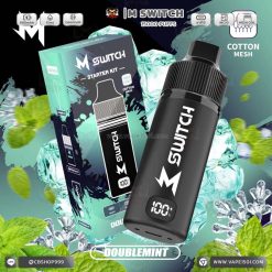 M SWITCH 15000 Puffs กลิ่น Double Mint