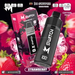 M SWITCH 15000 Puffs กลิ่น Strawberry