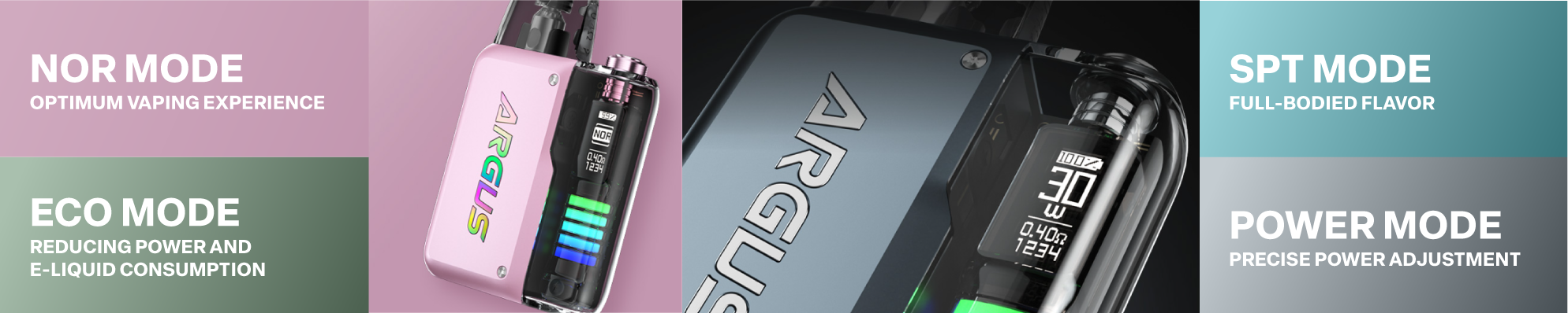 Voopoo Argus P2 โหมด