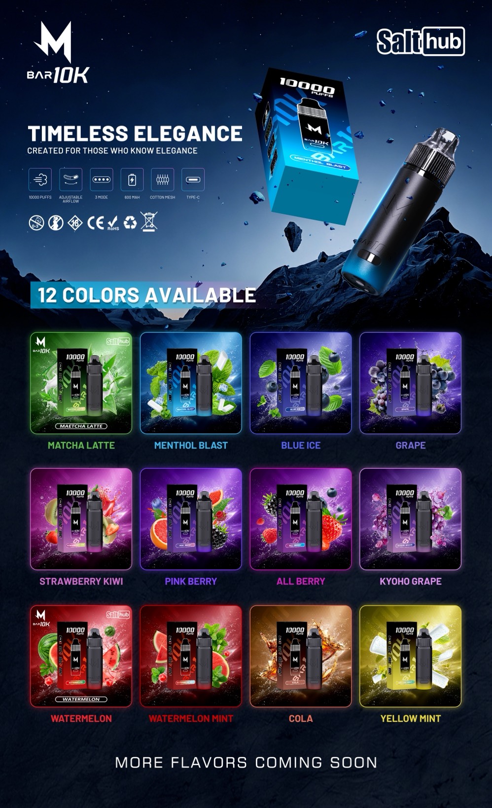 พอต SALTHUB คอยล์ในตัวแบบปิดระบบ