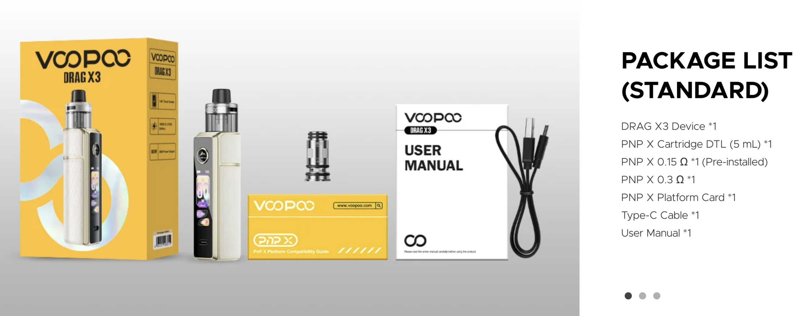 Voopoo Drag X3