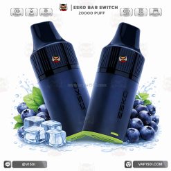 หัว ESKO Switch 20000 Puffs Blueberry บลูเบอร์รี่
