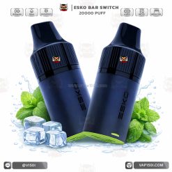 หัว ESKO Switch 20000 Puffs Cool Mint คูลมิ้นท์