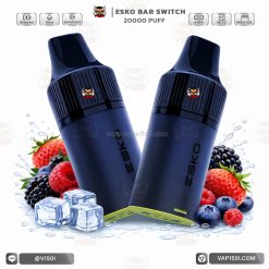 หัว ESKO Switch 20000 Puffs Mixberry มิกซ์เบอร์รี่