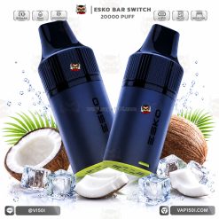 หัว ESKO Switch 20000 Puffs Coconut มะพร้าว