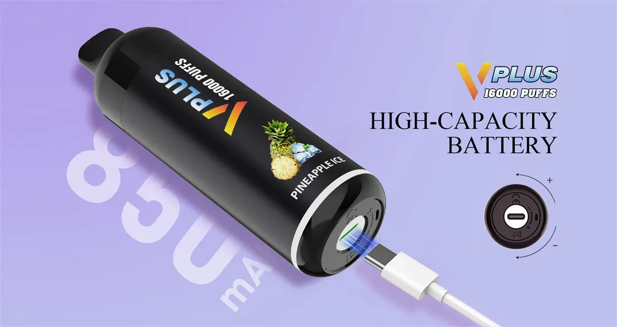 พอตใช้แล้วทิ้ง VPLUS 16000 Puffs