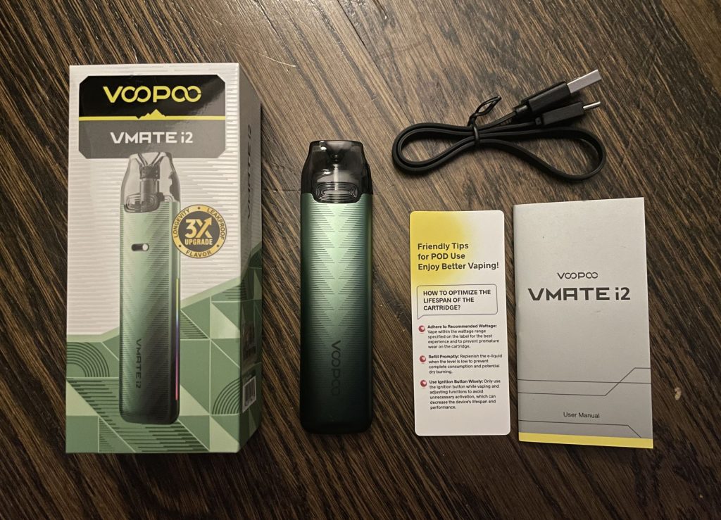 Voopoo Vmate i2 อุปกรณ์ในห้อง
