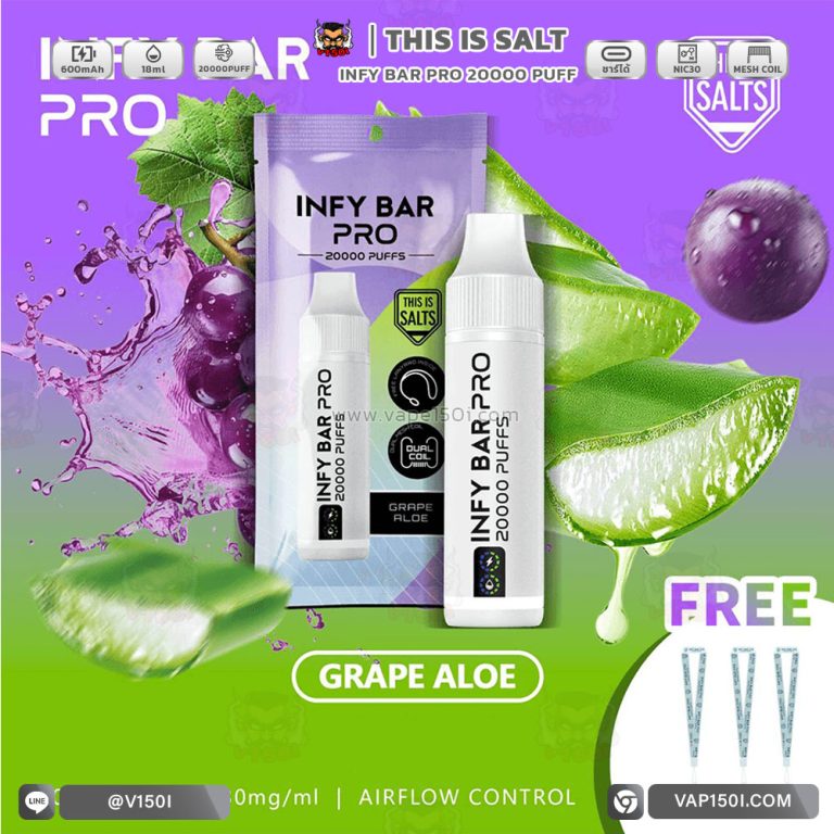 INFY Bar Pro 20000 Puffs Grape Aloe