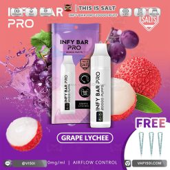 INFY Bar Pro 20000 Puffs Grape Lychee
