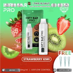 INFY Bar Pro 20000 Puffs Strawberry Kiwi