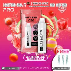 INFY Bar Pro 20000 Puffs Watermelon Bubblegum
