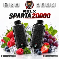 RELX SPARTA 20K (พอตใช้แล้วทิ้ง 20000 Puffs)